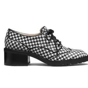 MICHAEL KORS Houndstooth Platform Loafers